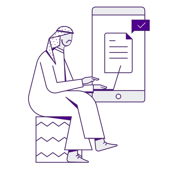 Contact Us Illustration